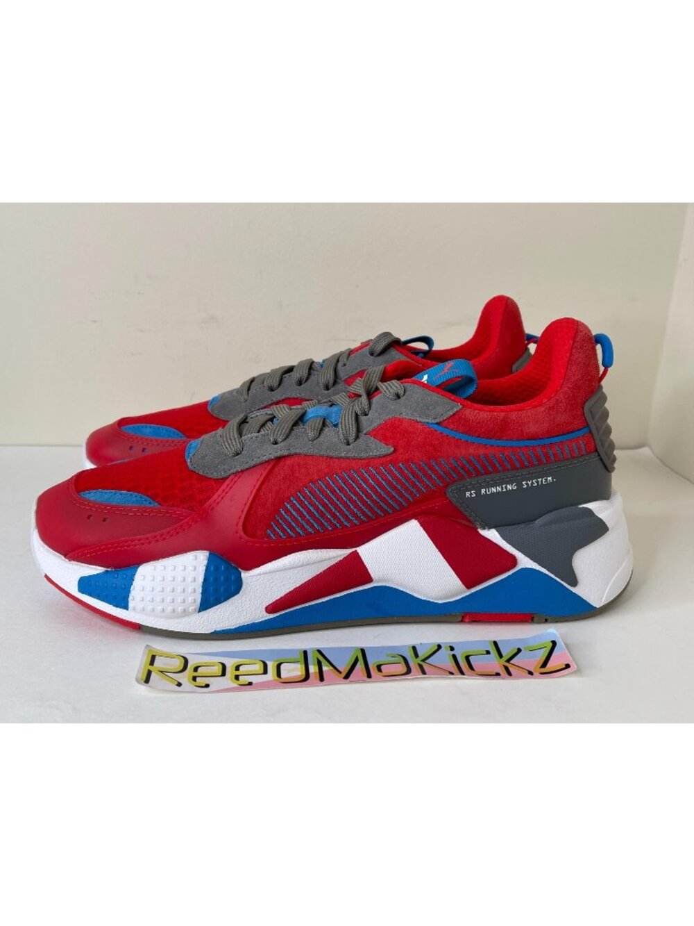 Puma RS-X Retro Red Steel Mens Sizes NO BOX